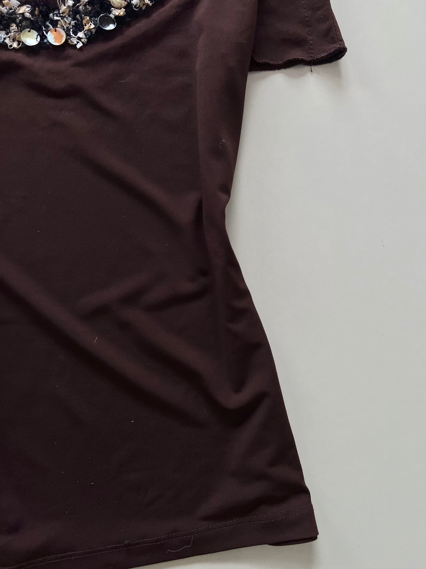 Y2k Embroidered Top-Bust 42
