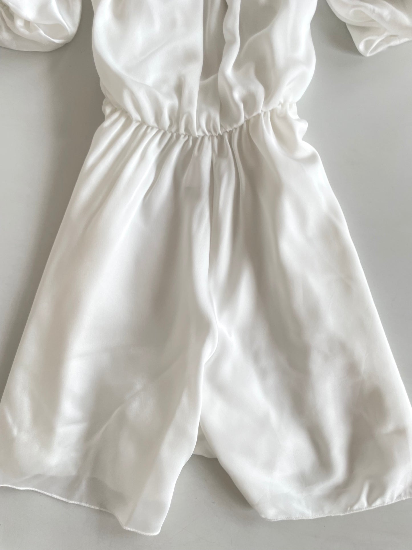 Pearl White Romper-Bust 32 to 34