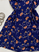 Load image into Gallery viewer, Paisley Embroidered Sheer Kurti-Bust 30