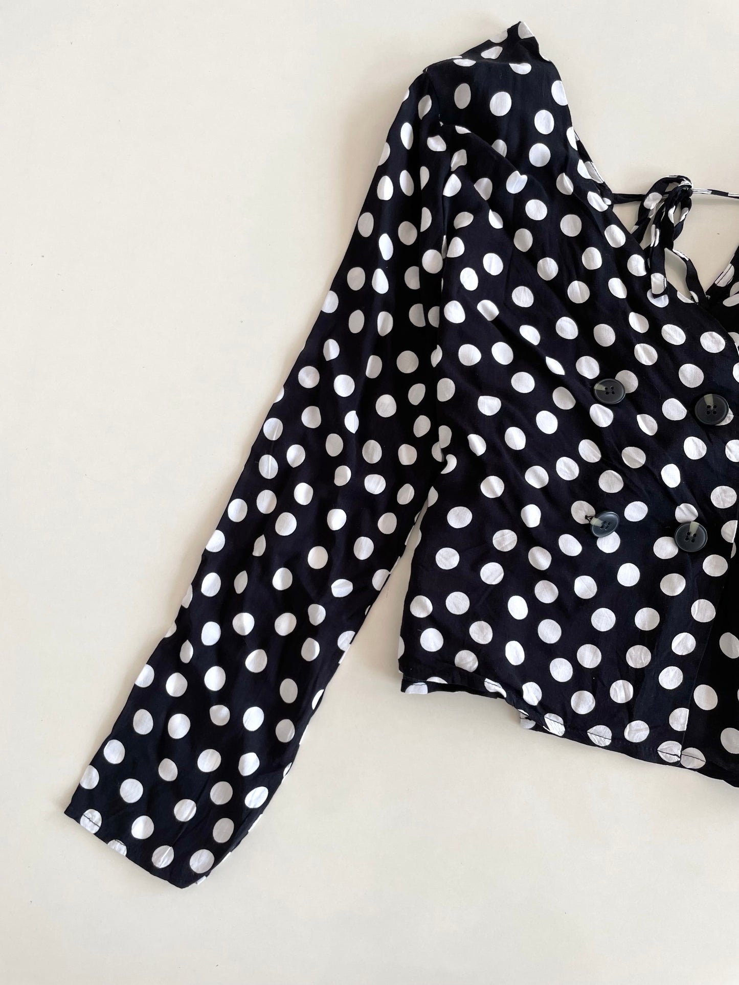 Polka Dot Top-Bust 36