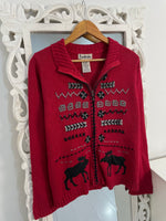 Load image into Gallery viewer, Timberlea Embroidered Sweater-Bust 42