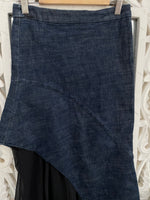 Load image into Gallery viewer, Denim Skirt-Waist 24