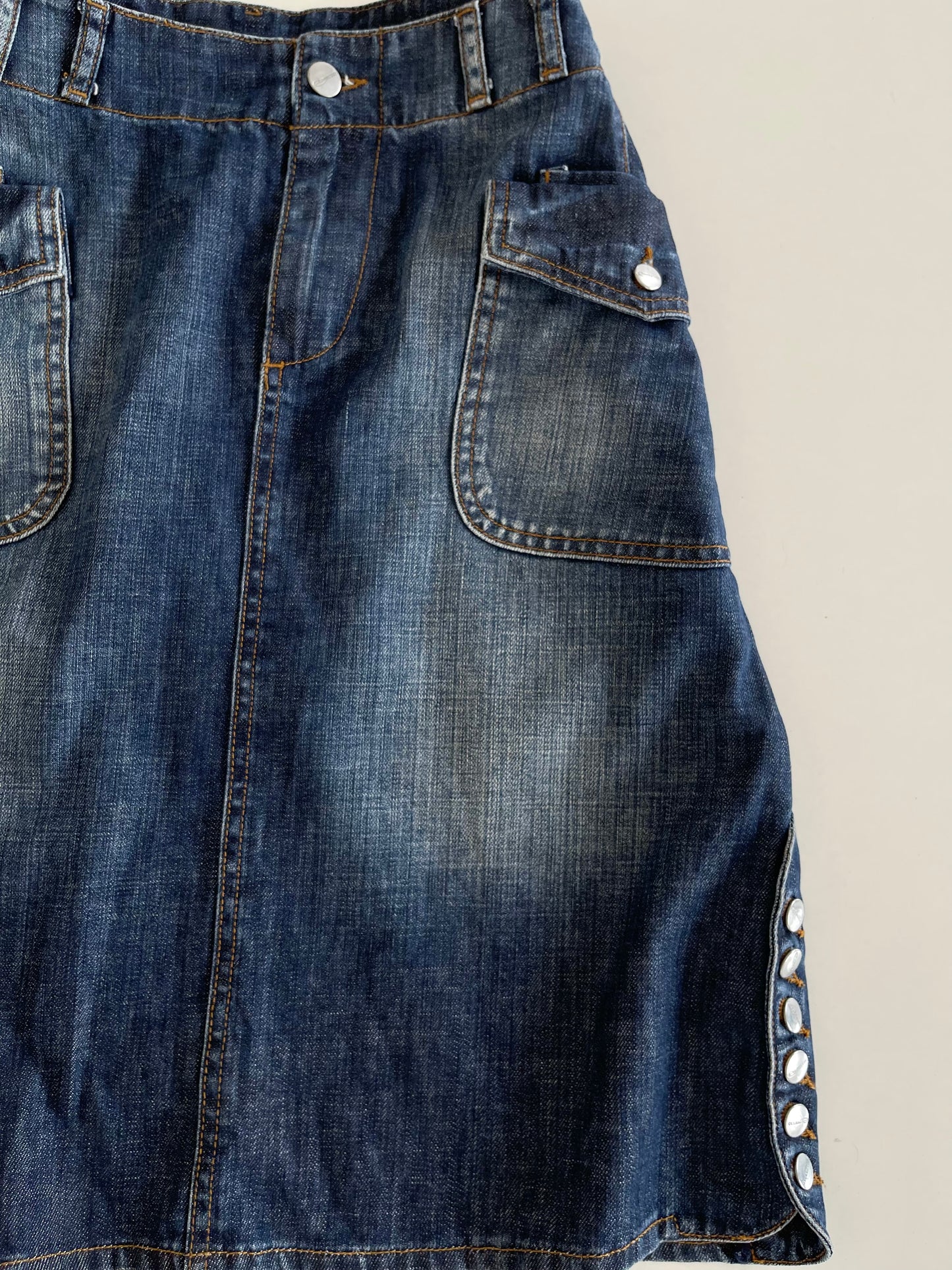 Expresso Denim Skirt-Waist 32