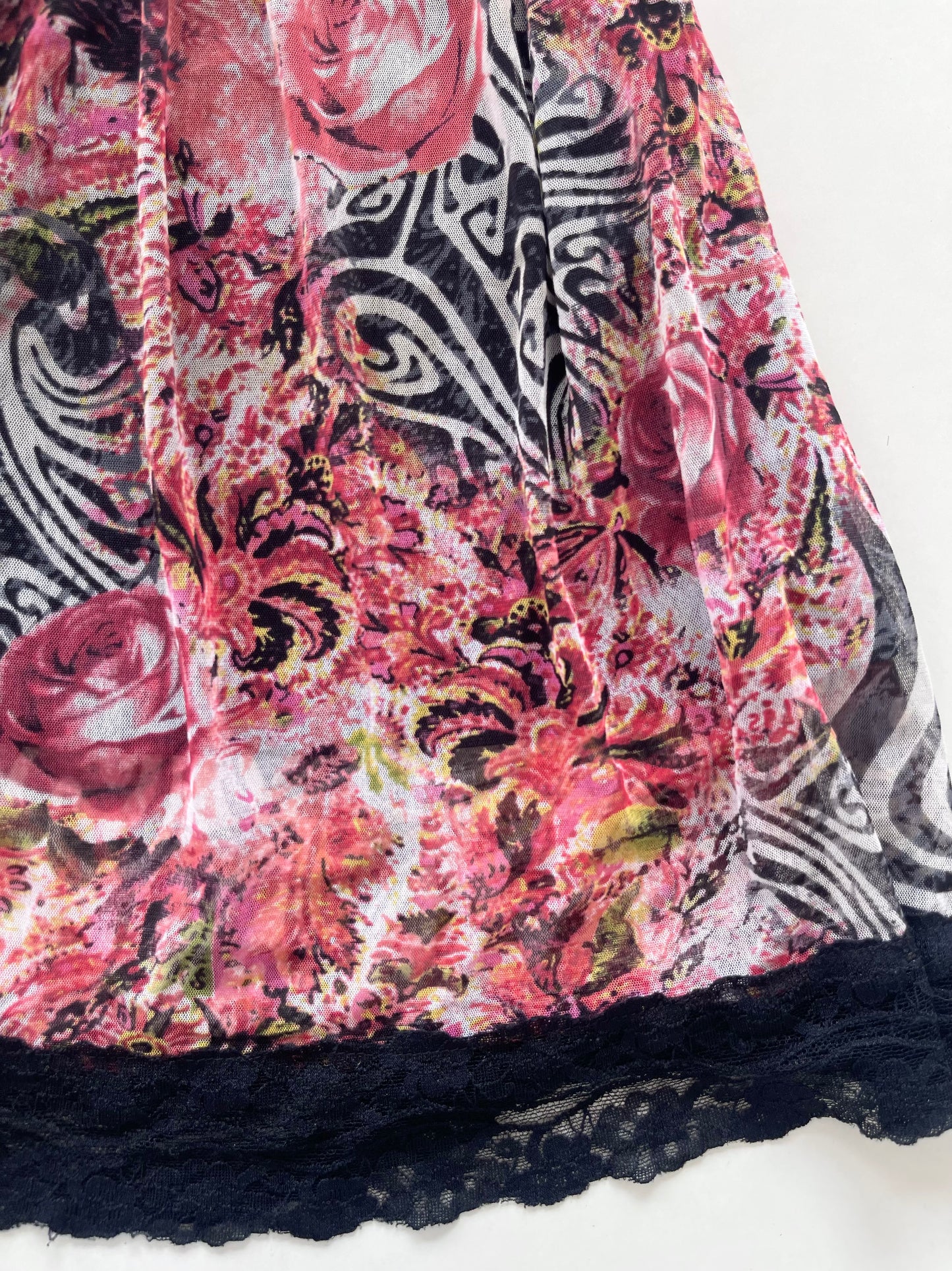 Y2k Lace Dress-Bust 44 to 46