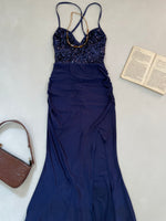 Load image into Gallery viewer, Sequin Backless Dress-Bust 28 to 34