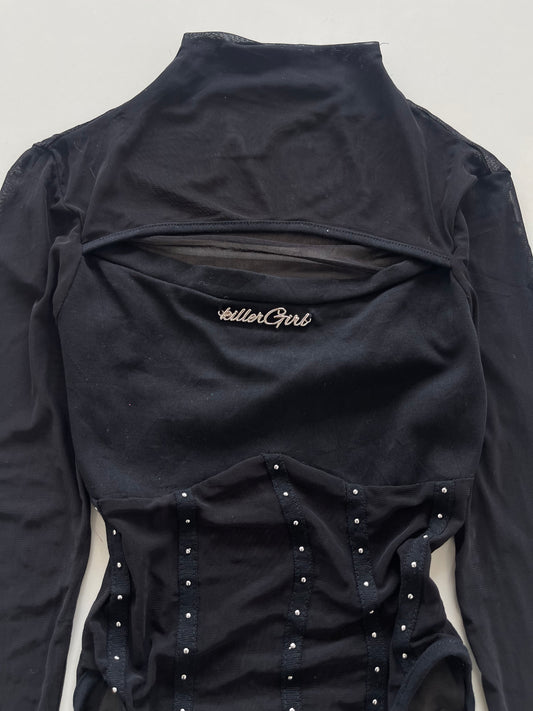 Killer Girl Sheer Bodysuit-Bust 30 to 32