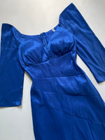 Load image into Gallery viewer, Midnight Blue Dress-Bust 28 to 30