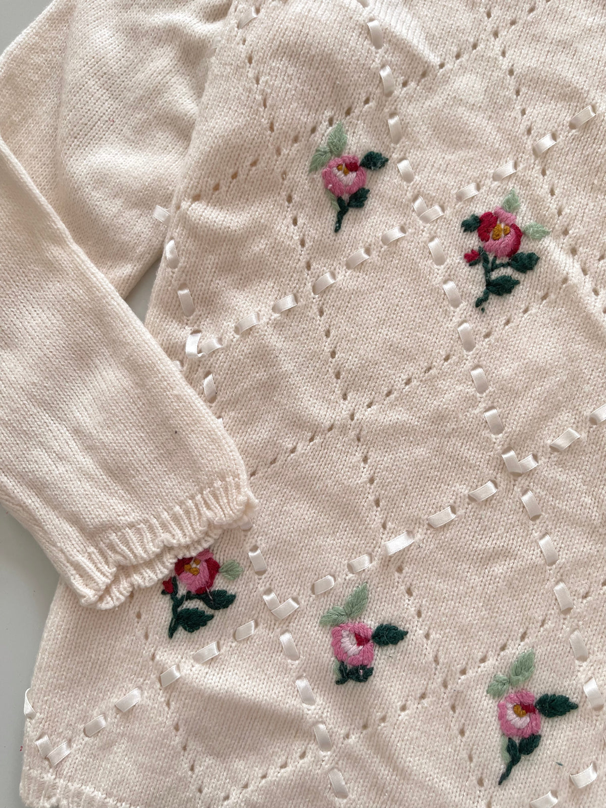 Morsly Embroidered Sweater-Bust 46