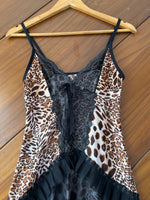 Load image into Gallery viewer, Animal Print Slip Dress-Bust 30 to 32