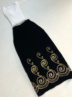 Load image into Gallery viewer, Chenille Embroidered Skirt-Waist 30