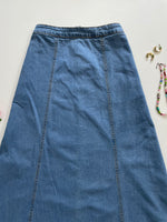 Load image into Gallery viewer, Denim Skirt-Waist 34