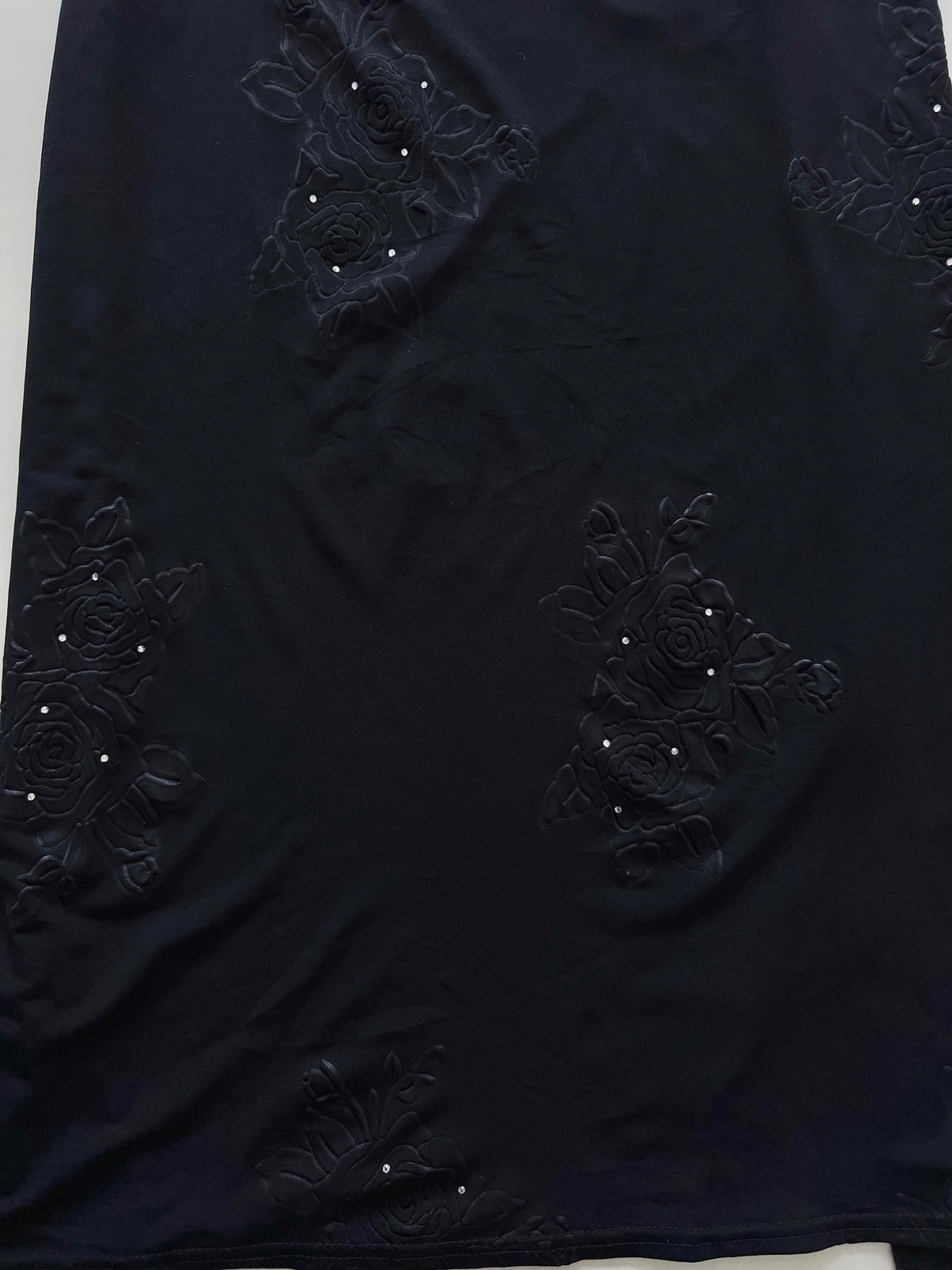 Vintage Textured Slip Dress-Bust 38 to 40