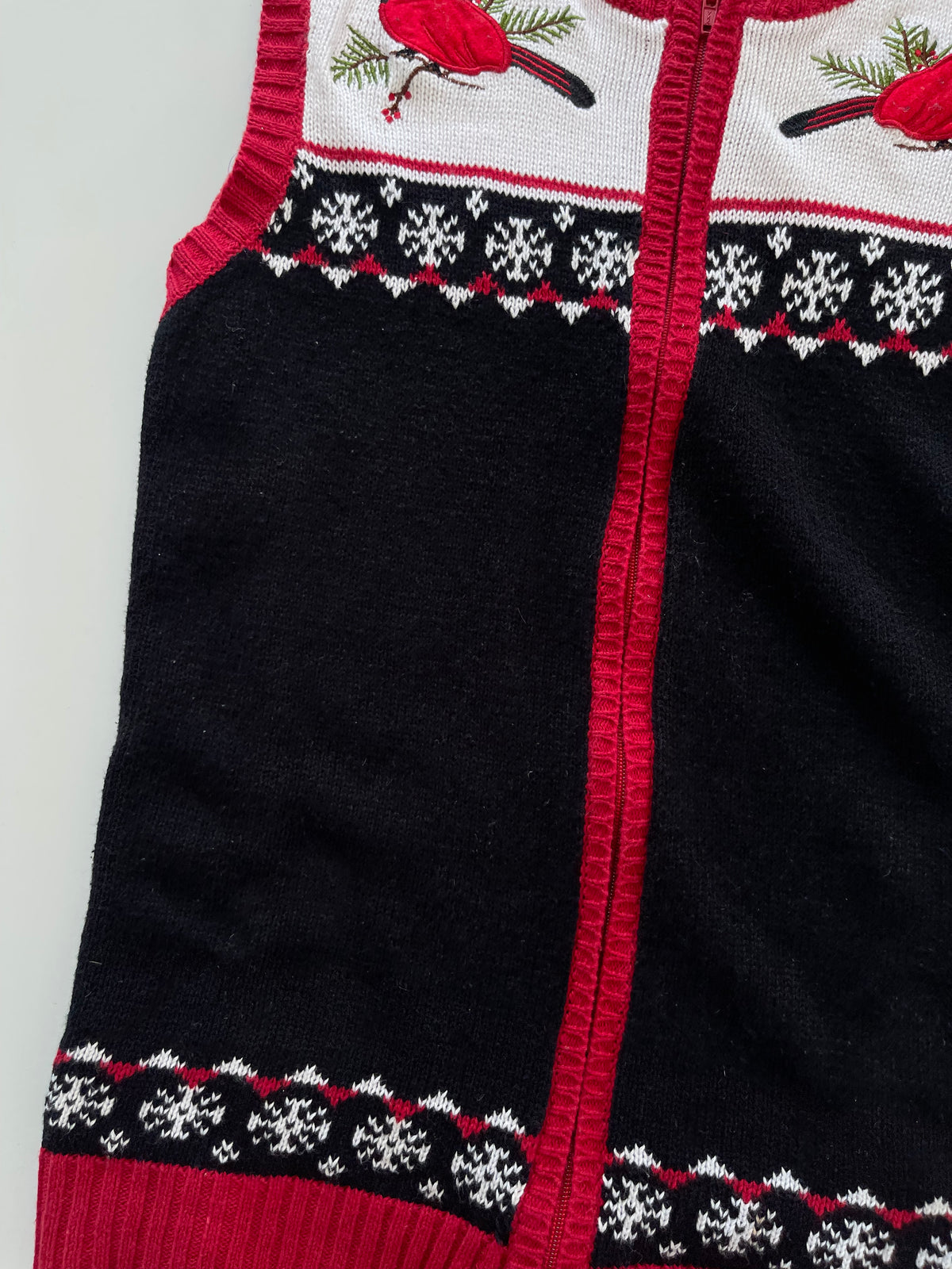 Baxter & Wells Hand Embroidered Sweater Vest-Bust 36