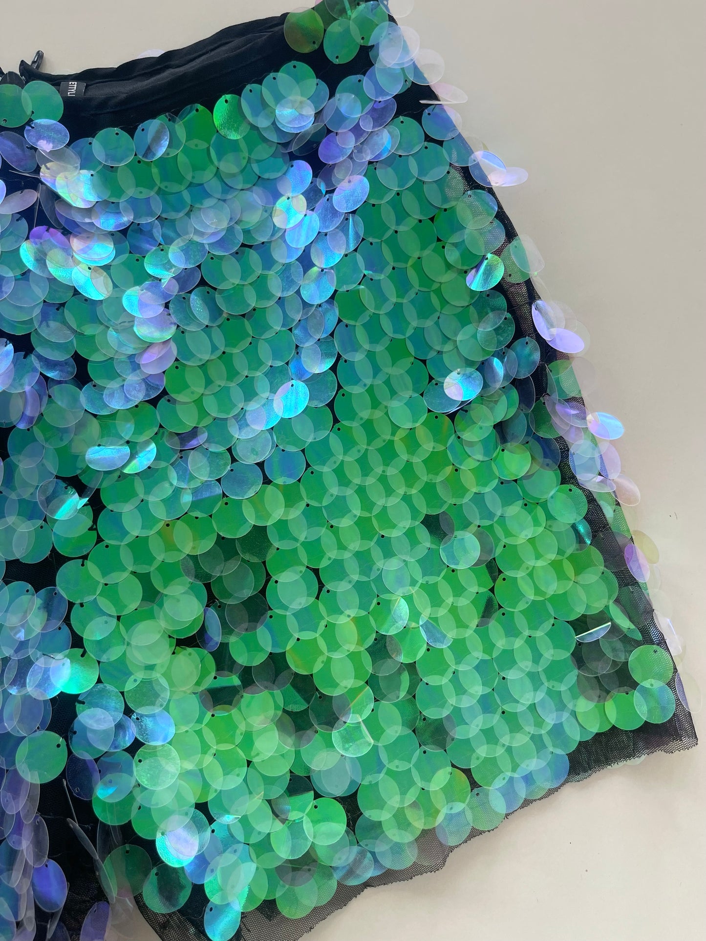 Pretty Little Thing Sequin Shorts-Waist 30