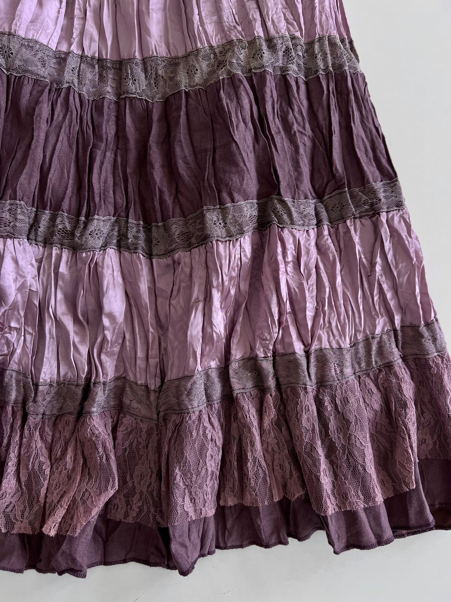 Satin & Lace Vintage Skirt-Waist 30 to 34