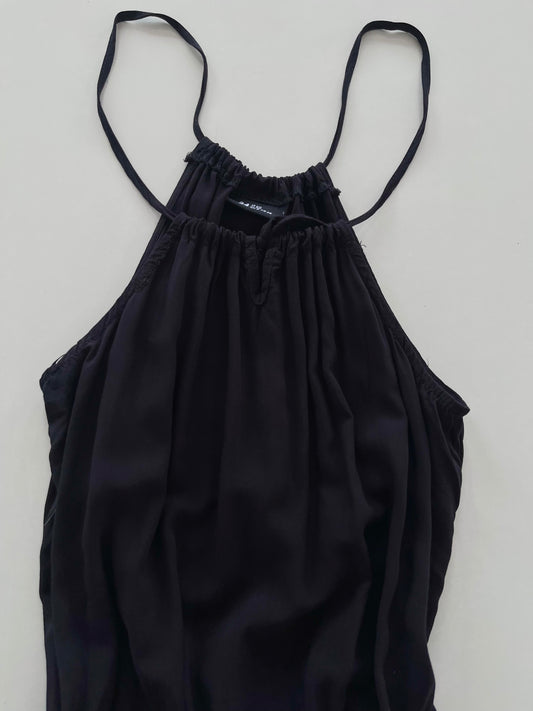 Solid Black Romper-Bust 34