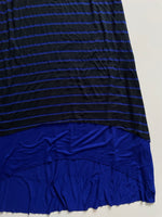 Load image into Gallery viewer, GIBSOA BLUE STRIPED SKIRT - WAIST 34 TO 38