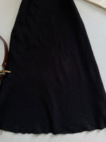 Load image into Gallery viewer, Black Winter Dress-Bust 34