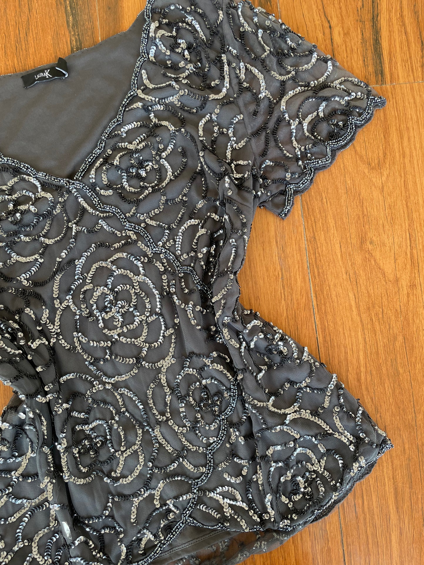 Laura K Embroidered Top-Bust 38