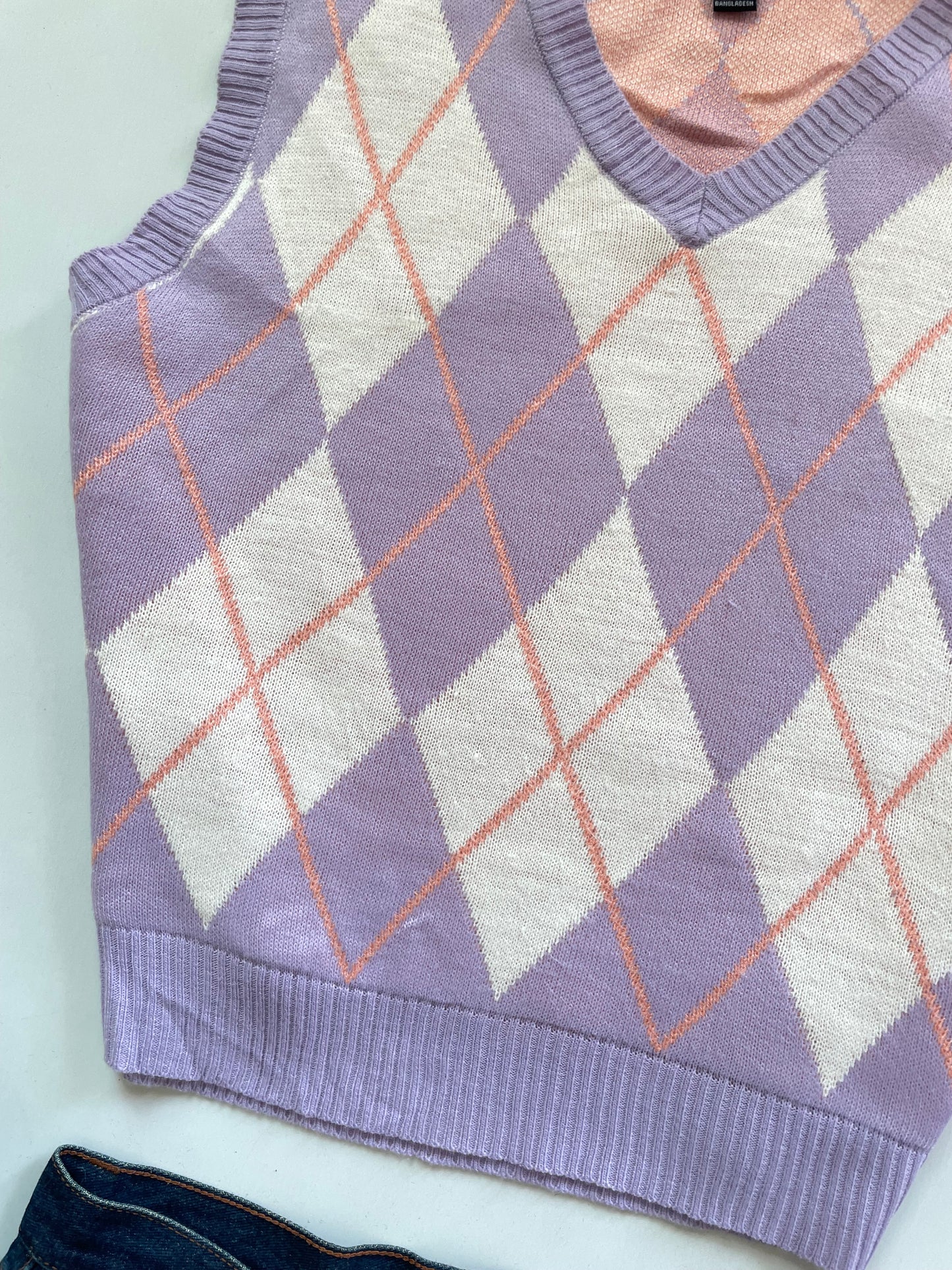Chunky Sweater Vest-Bust 38