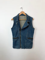 Load image into Gallery viewer, Denim Vest-Bust 38