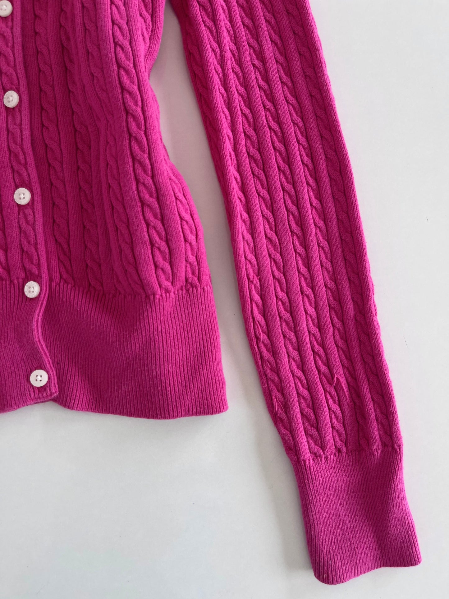 Ralph Lauren 100% Cotton Vintage Cardigan-Bust 32 to 34