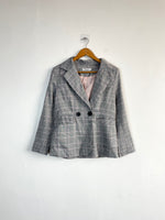 Load image into Gallery viewer, Checkered Vintage Blazer-Bust 38