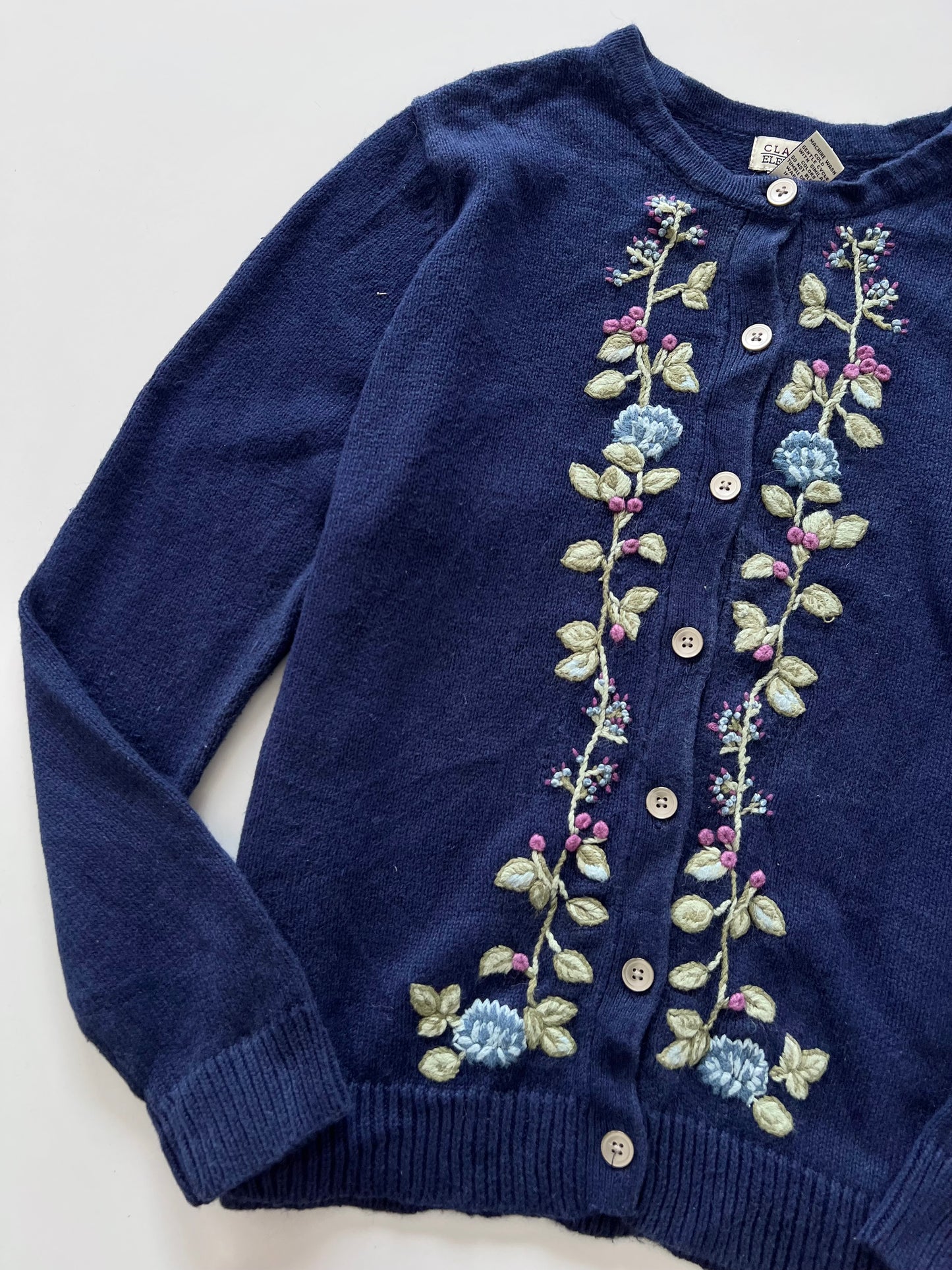Classic Elements Embroidered Sweater-Bust 42