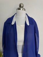 Load image into Gallery viewer, SHEER BLUE SHIRT - BUST 42