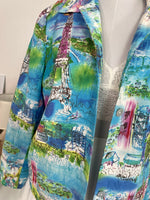 Load image into Gallery viewer, COLDWATER CREEK LINEN BLAZER - BUST 40