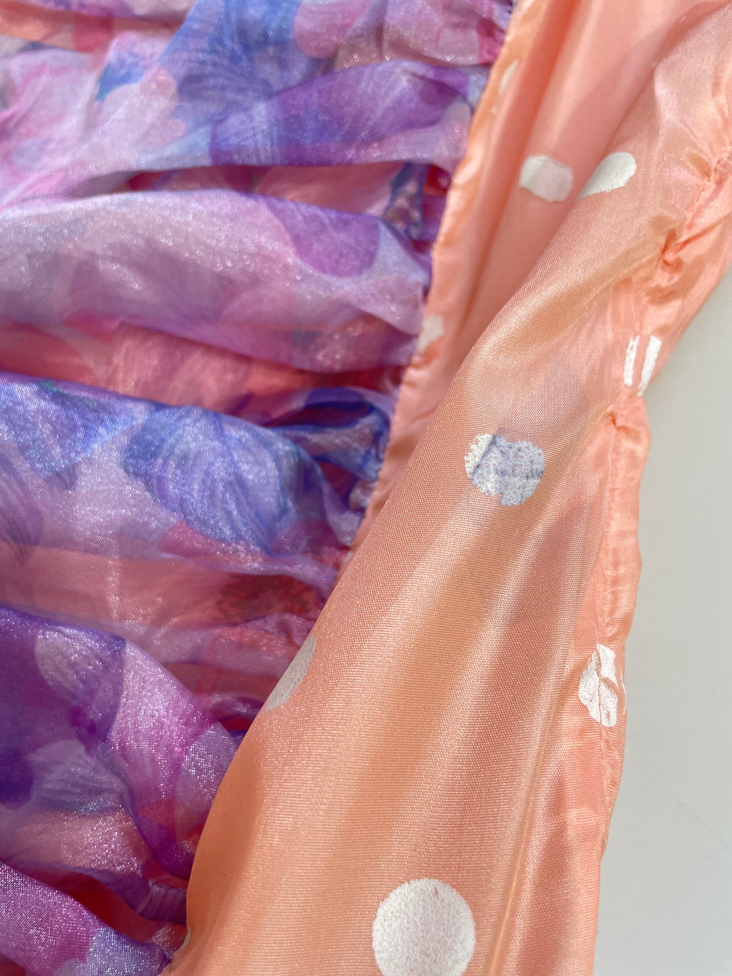 Satin Organza Dress-Bust 30 to 32