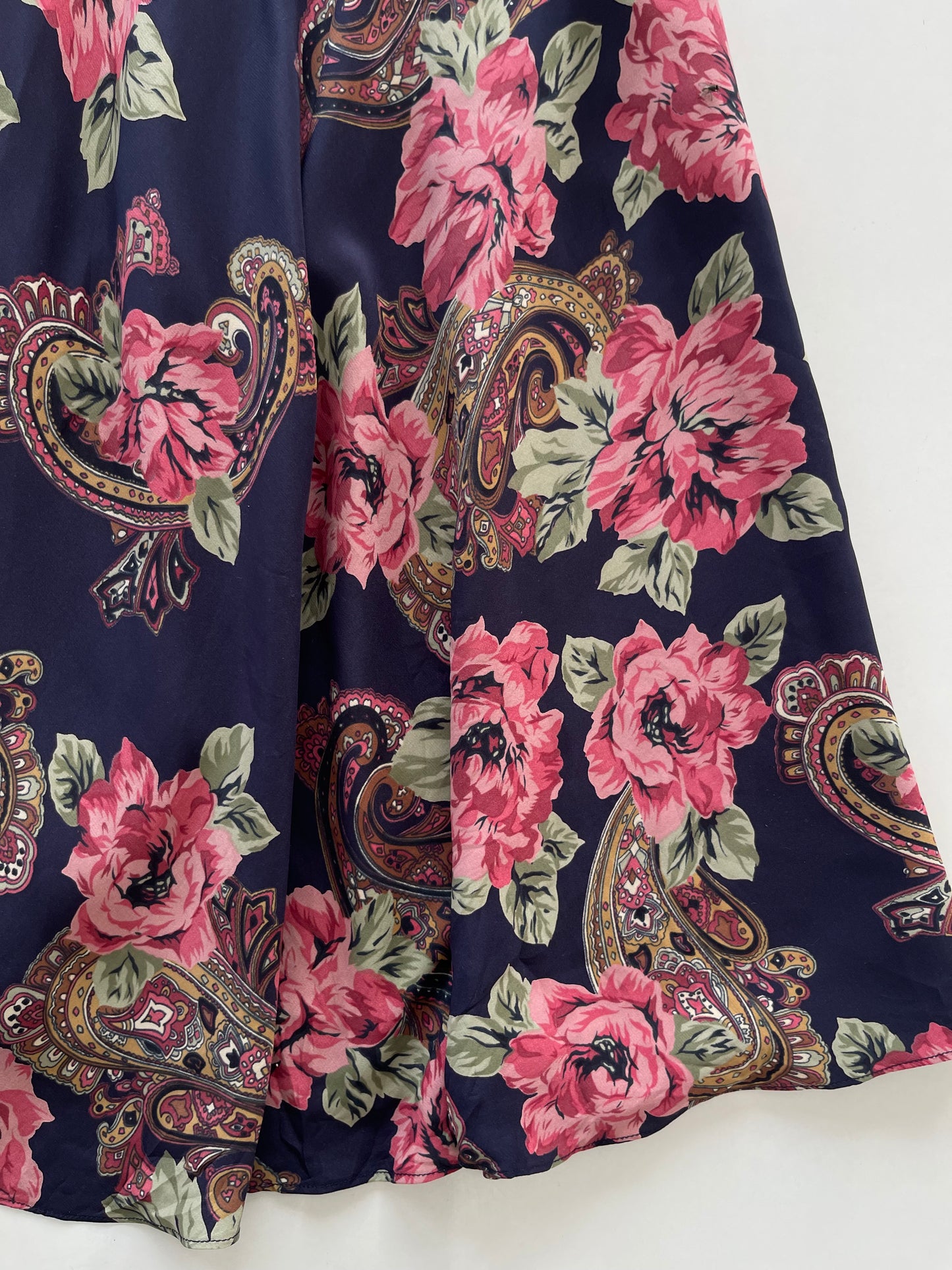 Paisley Floral Vintage Skirt-Waist 28
