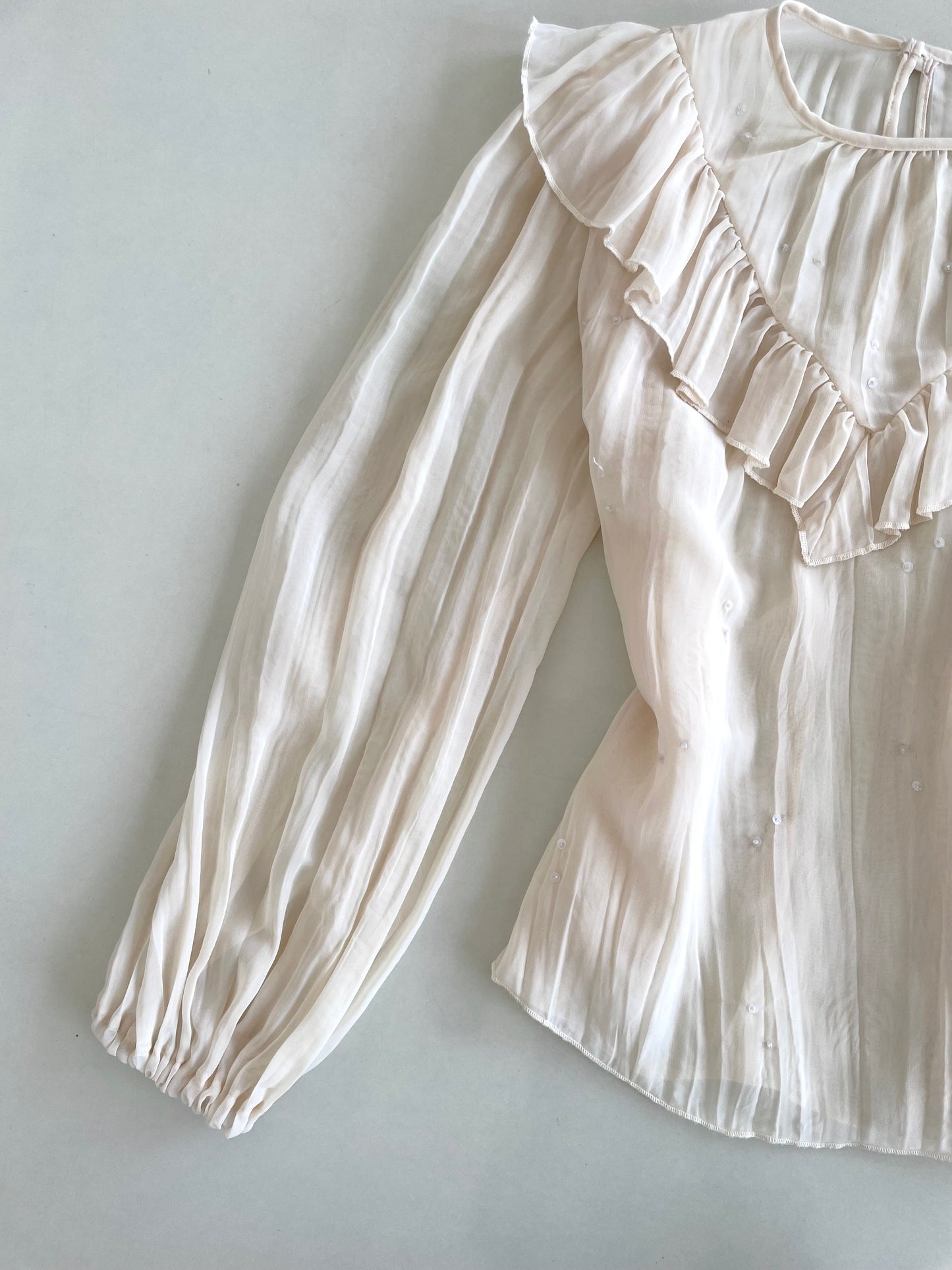 Primark Ruffle Sheer Top-Bust 48