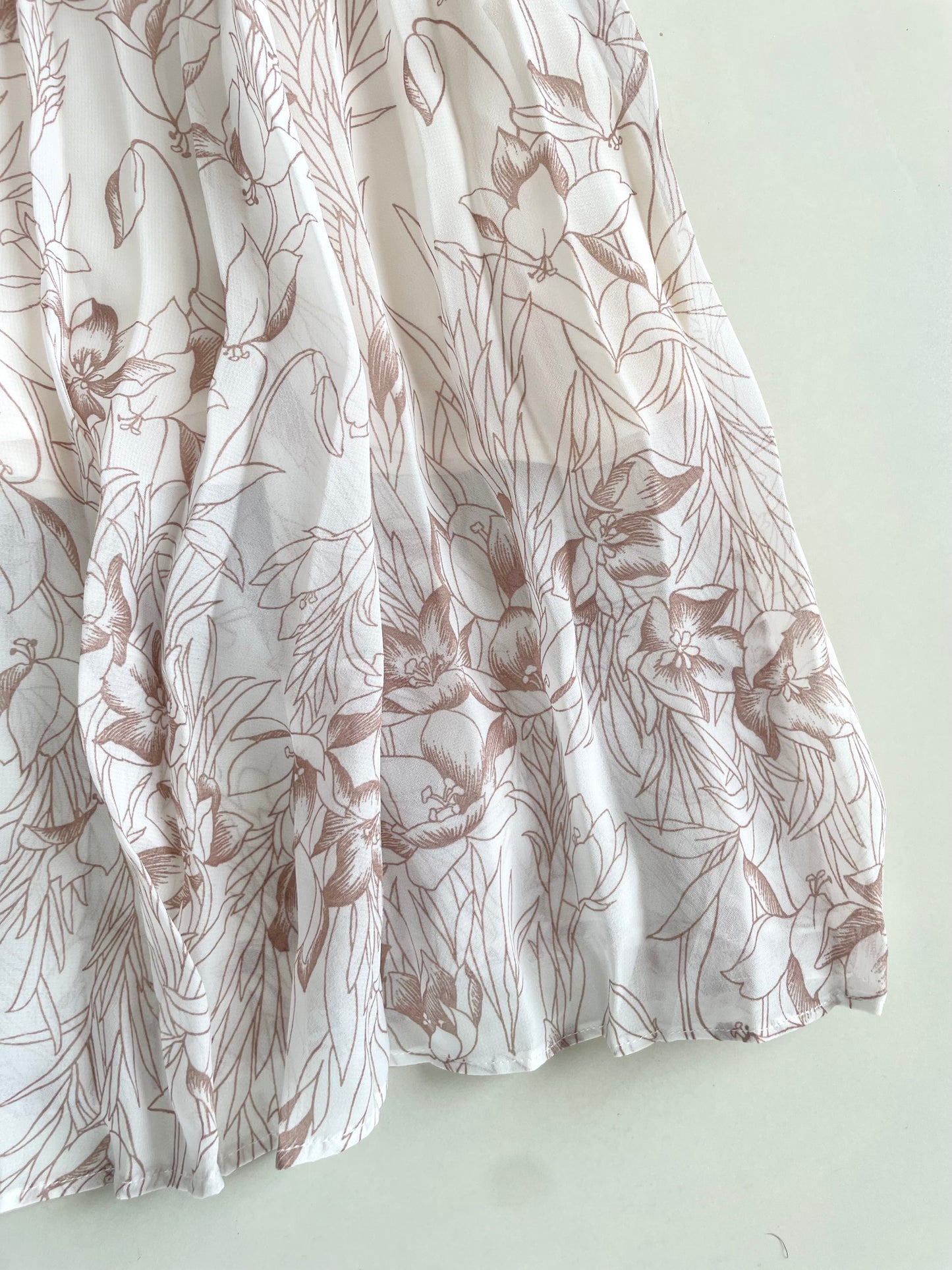Pleated Pastel Skirt-Waist 26