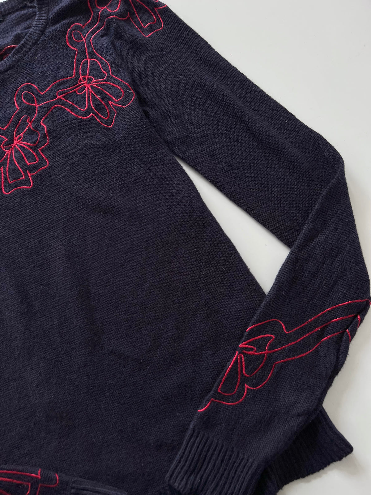 Marc By Marc Jacobs Embroidered Sweater-Bust 32