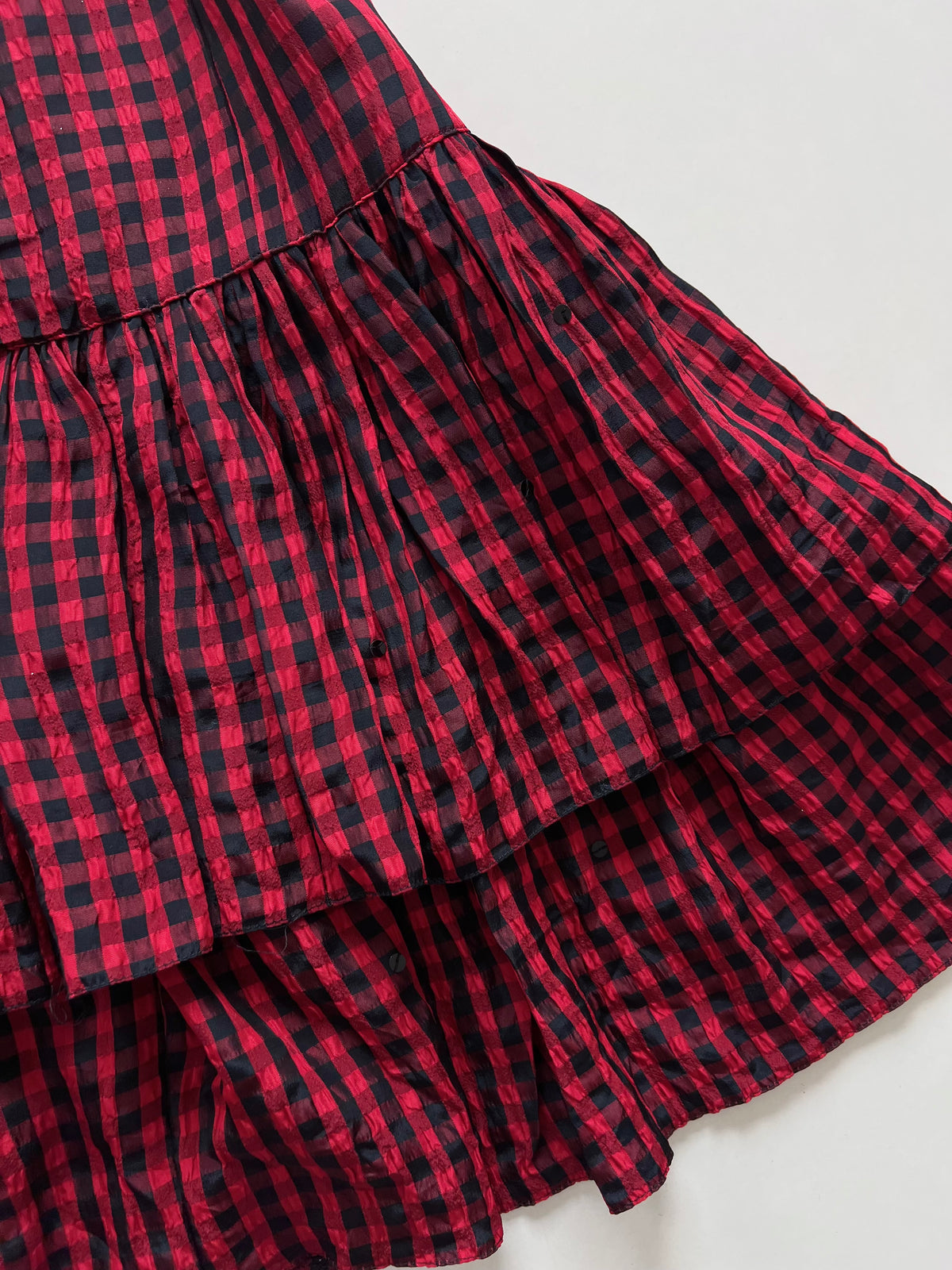 Jean Paul Gingham Dress-Bust 32