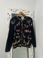 Load image into Gallery viewer, Heirloom Embroidered Sweater-Bust 46