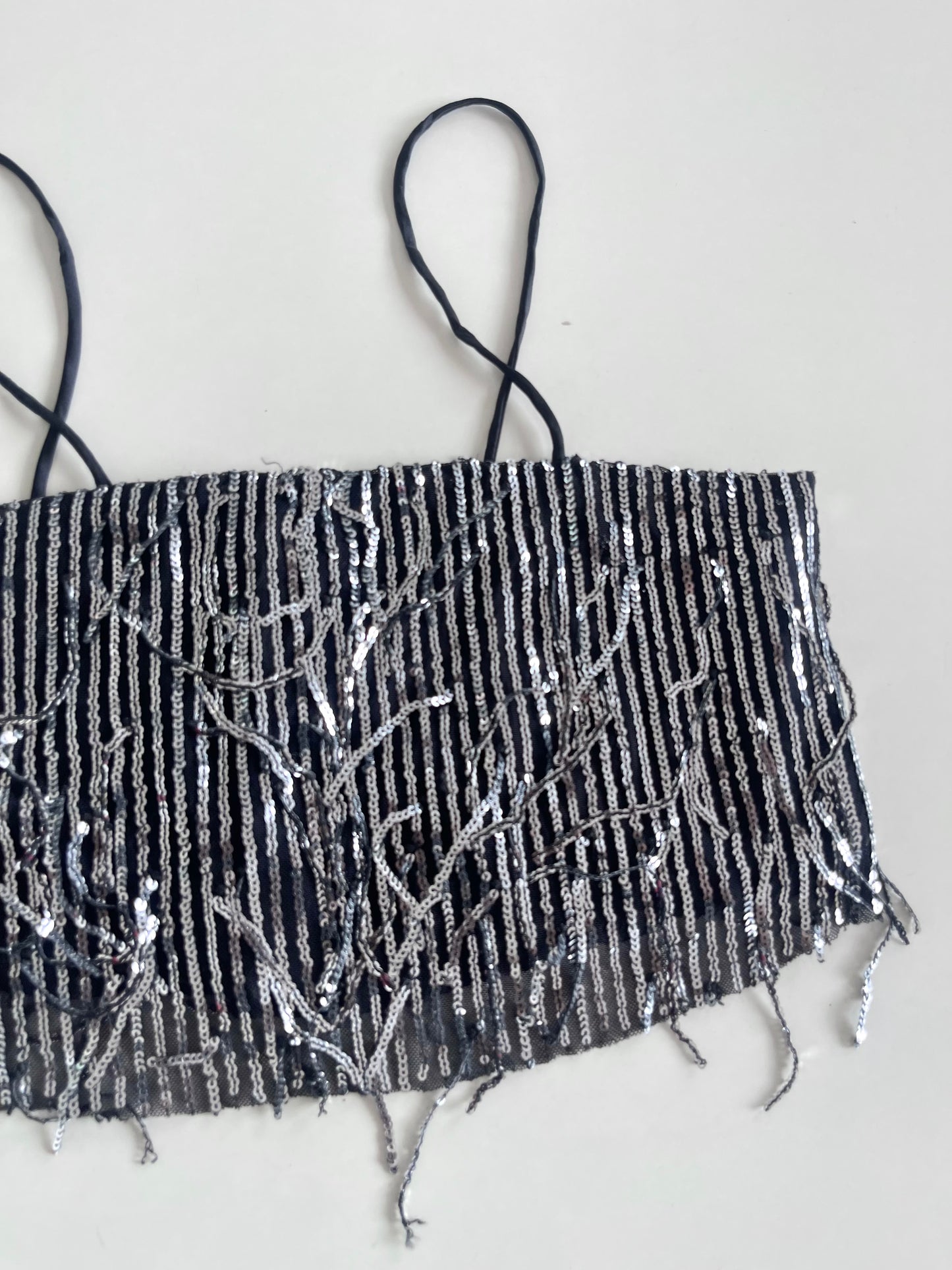 Zara Sequin Vintage Top-Bust 32