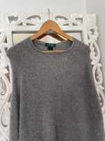 Load image into Gallery viewer, Vintage Lambswool Ralph Lauren Poncho Sweater Freesize
