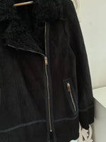 Load image into Gallery viewer, Thick Fur Lined Sherpa Jacket-Bust 42