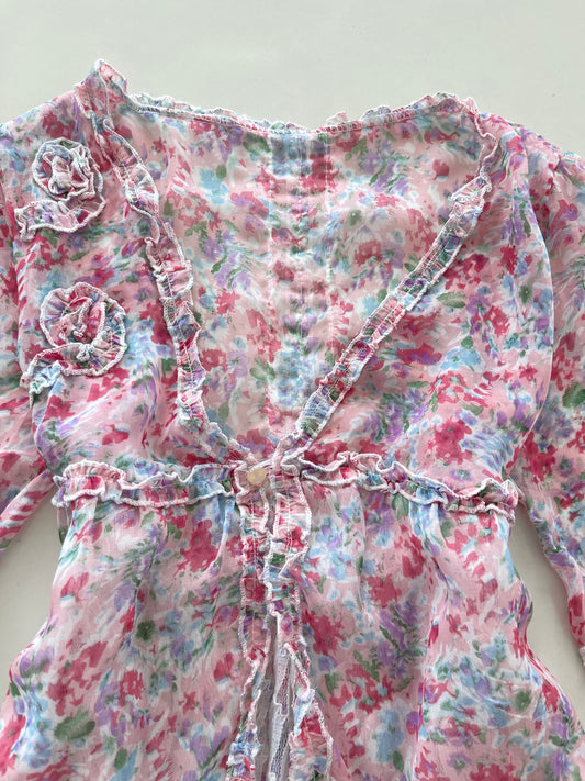 Pastel Vintage Top-Bust 36