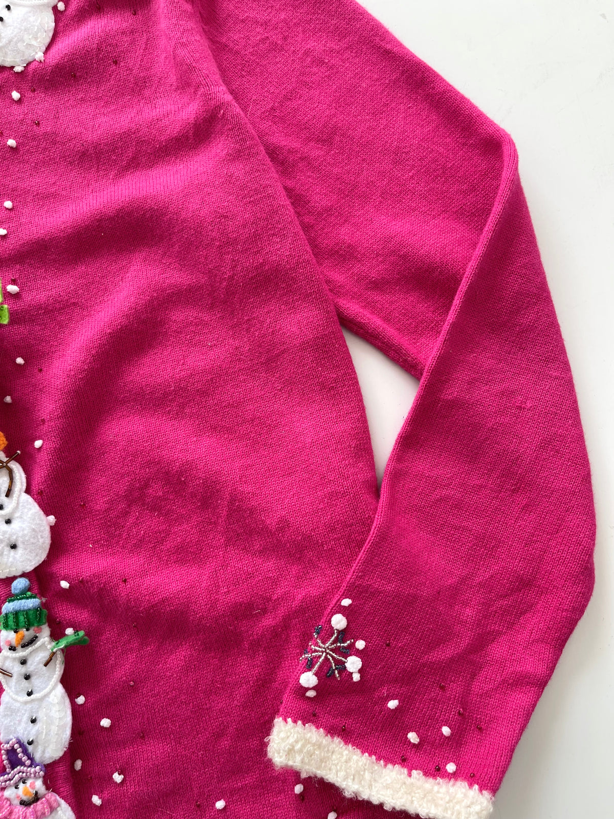 Derek Christmas Embroidered Sweater-Bust 40