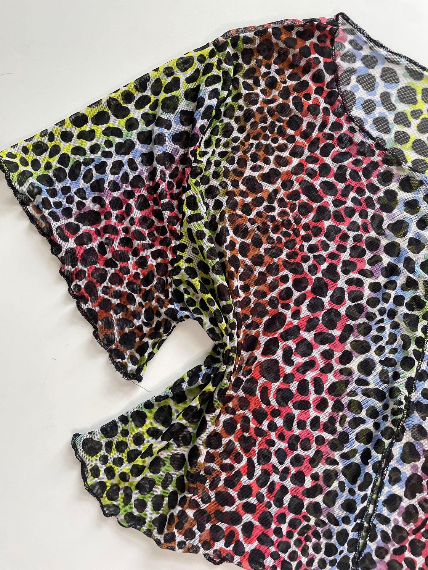 Multicolour Sheer Top-Bust 46 to 50