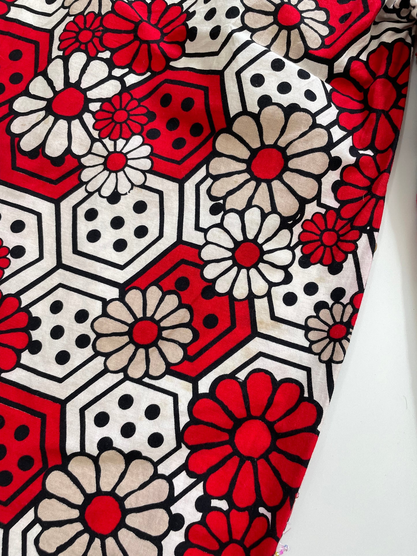 Embroidered Cotton Pants-Waist 30