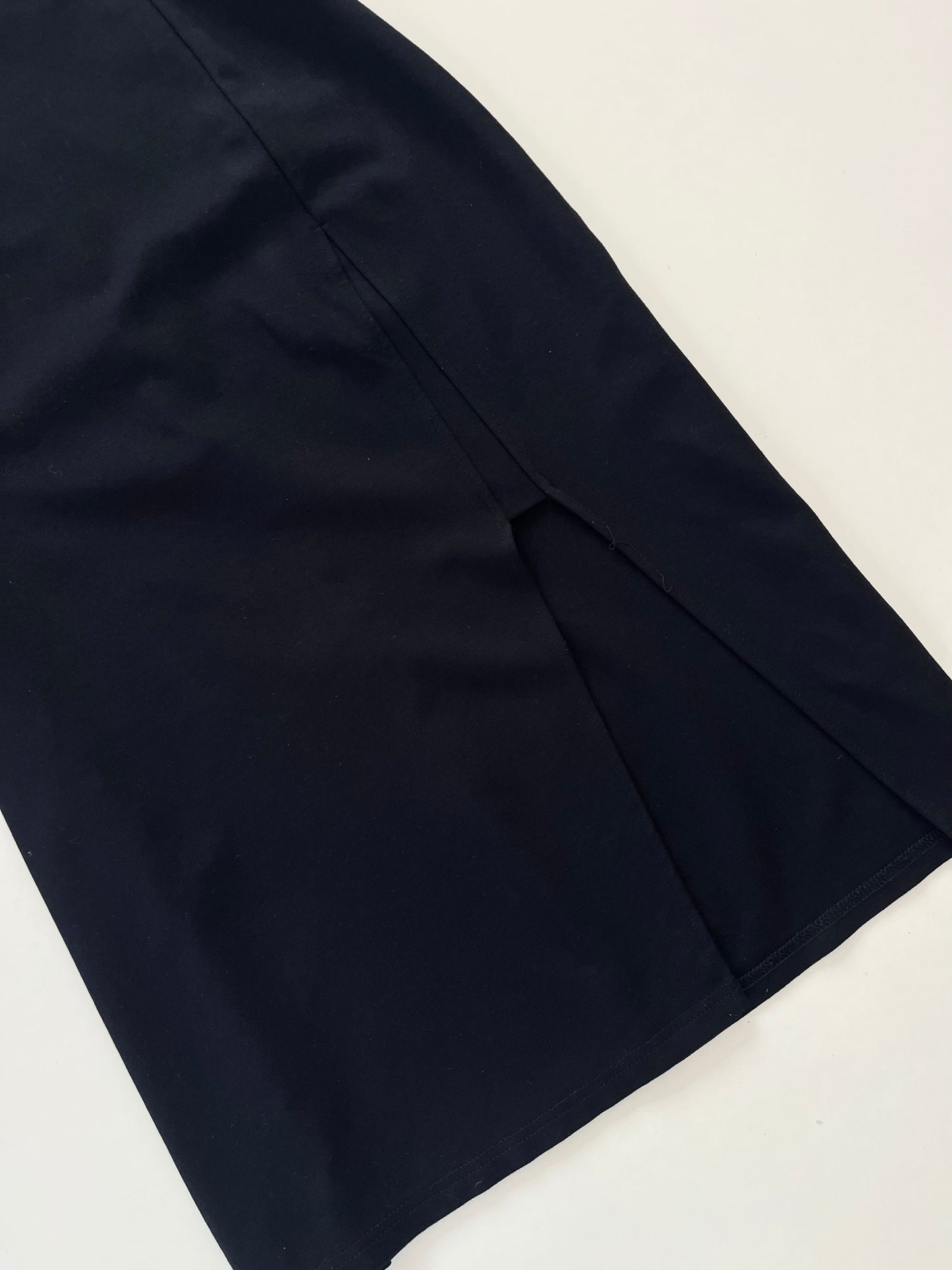 Black Dungaree Dress-Waist 32