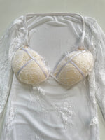 Load image into Gallery viewer, Lacy Sheer Bodysuit-Bust 34