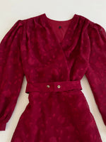 Load image into Gallery viewer, Roses Vintage Dress-Bust 44