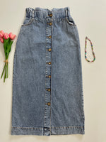 Load image into Gallery viewer, Denim Skirt-Waist 26