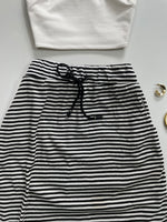 Load image into Gallery viewer, Striped Skirt - Waist 34 to 36