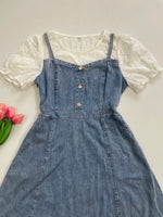 Load image into Gallery viewer, Denim Dress-Bust 32